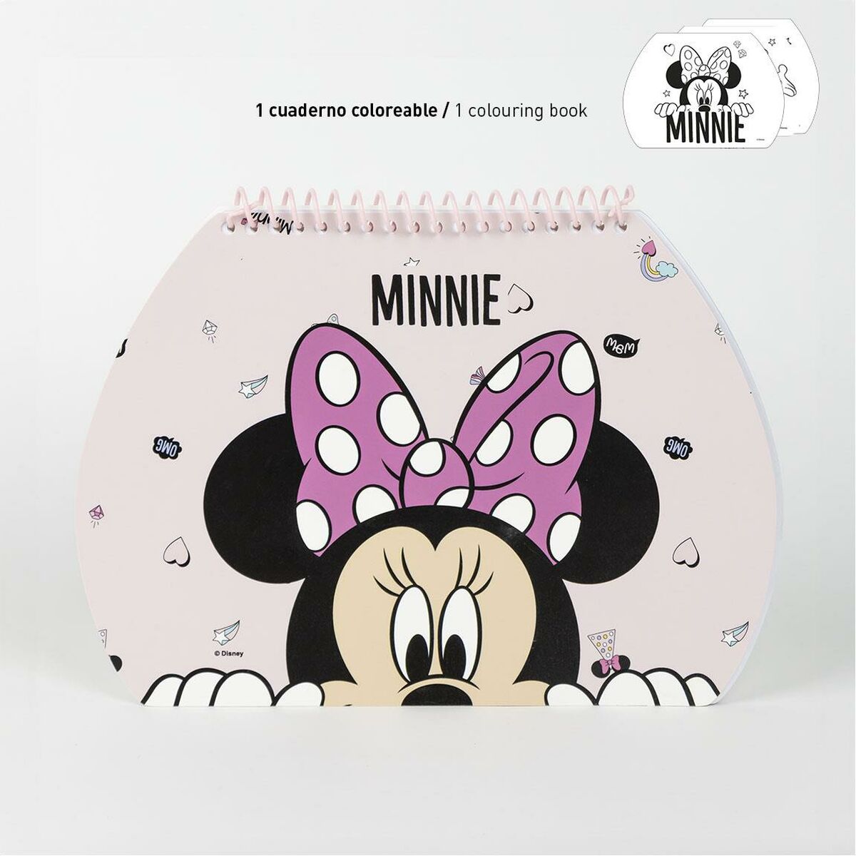 Uredski Set Minnie Mouse Roza 11 Dijelovi
